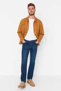 Джинсы TRENDYOL MAN, индиго