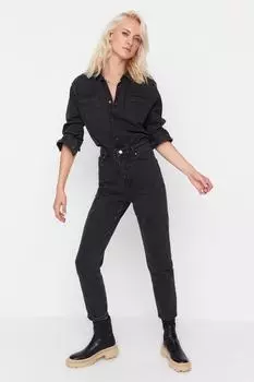 Джинсы TRENDYOLMLLA, черный