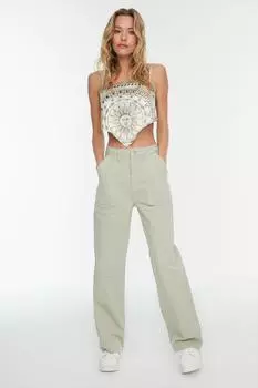 Джинсы TRENDYOLMLLA, кремовый