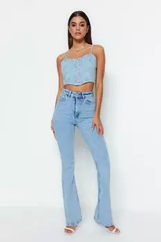 Джинсы TRENDYOLMLLA, синий