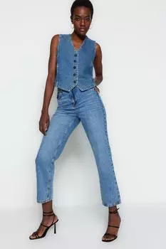 Джинсы TRENDYOLMLLA, синий