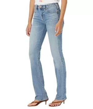 Джинсы True Religion, Billie Mid-Rise Straight Flap Big T in Peak Spot