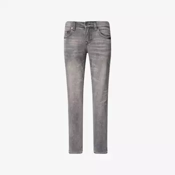 Джинсы True Religion Rocco с росписью, серый