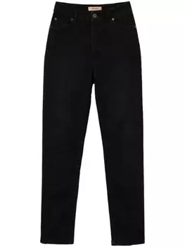 Джинсы TWINSET slim fit, черный