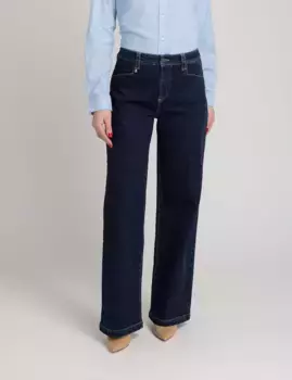 Джинсы U.S. Polo Assn High Rise Wide Leg, темно-синий