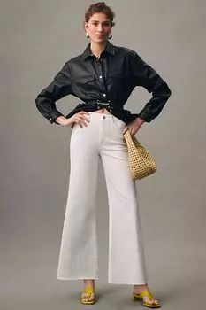 Джинсы укороченные Frame Le Palazzo, blanc