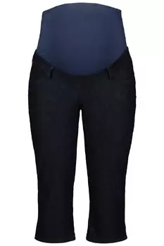Джинсы Ulla Popken Capri, цвет dark blue denim