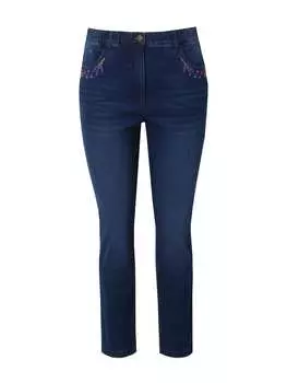 Джинсы Ulla Popken, цвет blue denim