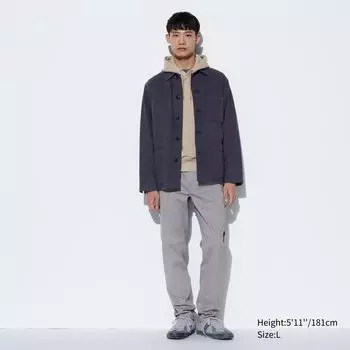 Джинсы Uniqlo мужские ультра-стрейч, серый
