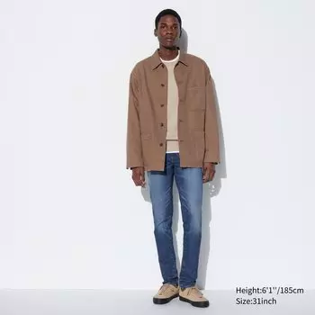Джинсы Uniqlo мужские ультра-стрейч узкого кроя, синий
