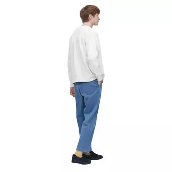 Джинсы Uniqlo Relaxed Fit Ankle Length, синий