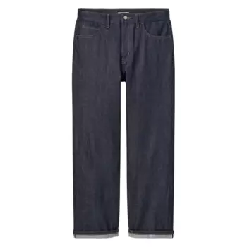 Джинсы Uniqlo Selvedge Regular Fit, темно-синий