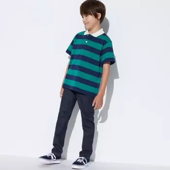 Джинсы UNIQLO ультраэластичные без молнии, синий
