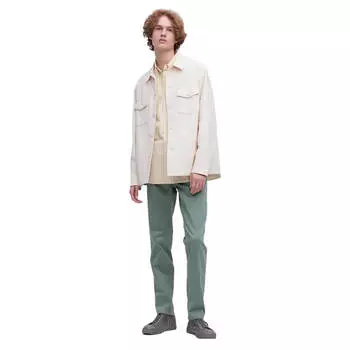 Джинсы Uniqlo Ultra Stretch Skinny Fit, зеленый