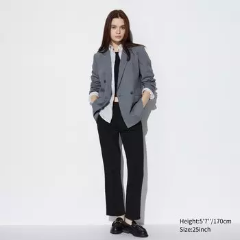Джинсы Uniqlo женские узкого кроя, черный