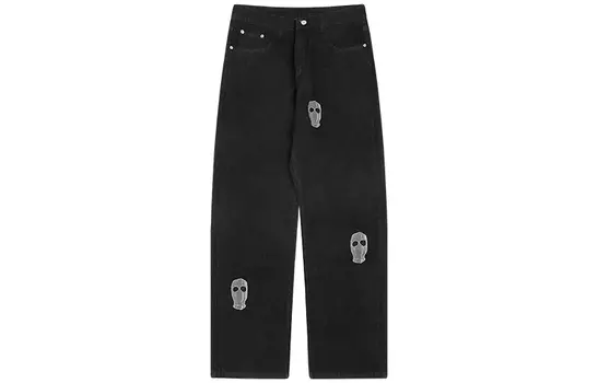Джинсы унисекс 404MOB GANG, Черный