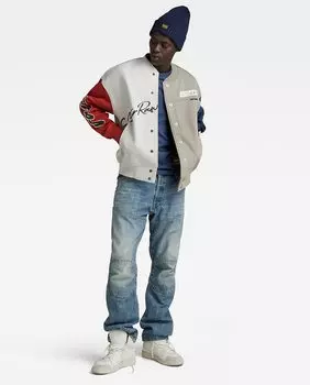 Джинсы унисекс 5620 стандартного прямого кроя G-Star Raw, синий