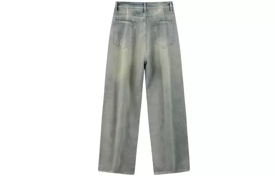 Джинсы унисекс A.X.S.K, Средний синий