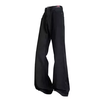 Джинсы унисекс ATLETICO DE MADRID 1903, черный/серый