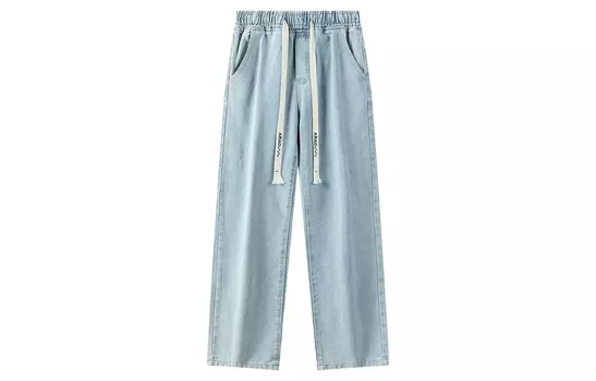 Джинсы унисекс Awao, Черный/Серый