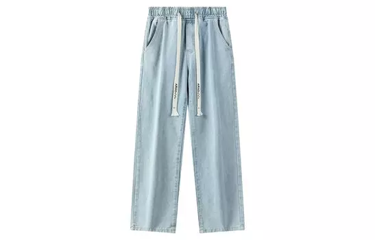 Джинсы унисекс Awao, Средний синий