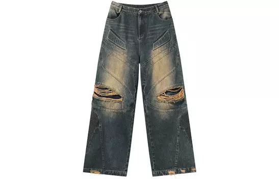 Джинсы унисекс Blindnoplan, Синий