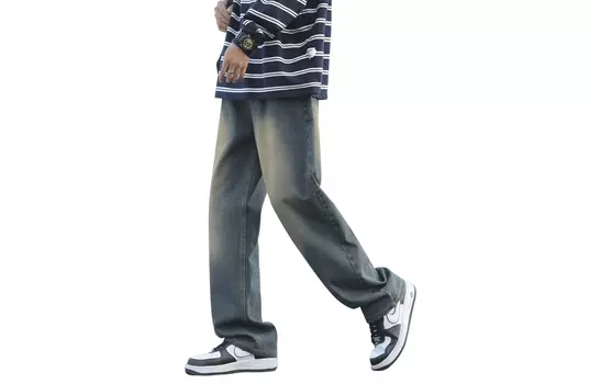 Джинсы унисекс Brnr, Светло-синий