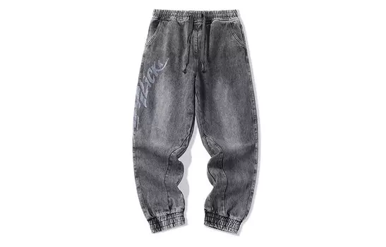 Джинсы унисекс черные Lamlicka, черный