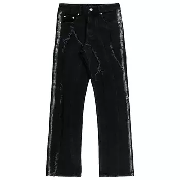 Джинсы унисекс черные Xinyinsu, черный