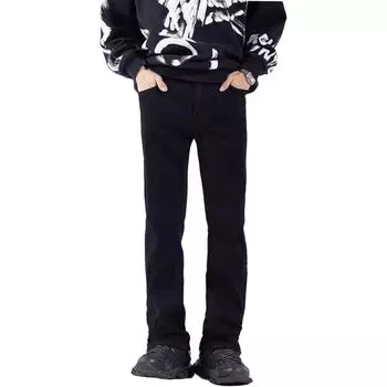 Джинсы унисекс COMOWA, Промытая желтая грязь [с застежками-молниями]