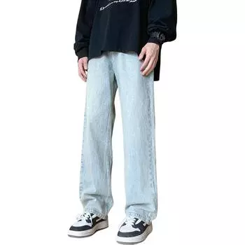 Джинсы унисекс COMOWA, Светло-синий