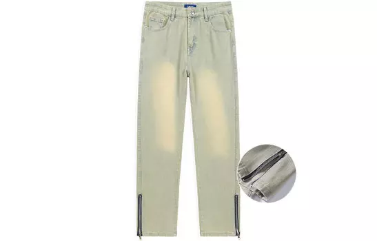 Джинсы унисекс COMOWA, Yellow Mud