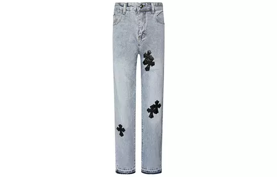 Джинсы унисекс Coolalpaca, джинсовая ткань