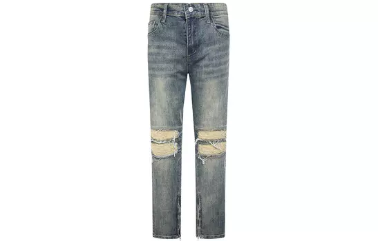 Джинсы унисекс Coolalpaca, джинсовая ткань