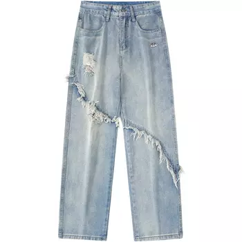 Джинсы унисекс Crayon Shinchan/Crayon Shinchan, Светло-синий