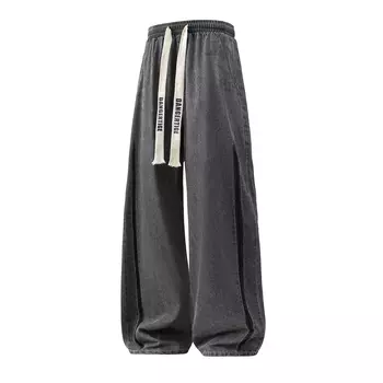 Джинсы унисекс Dangertiger, Черный/Серый