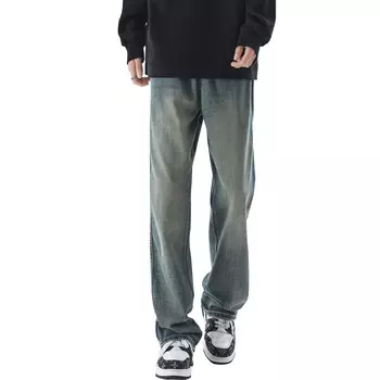 Джинсы унисекс Dangertiger, Винтажный синий