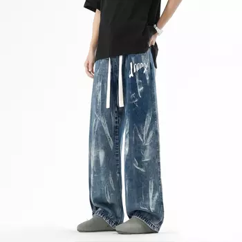 Джинсы унисекс Dnnnnx, Stone-Washed Gray (2511)