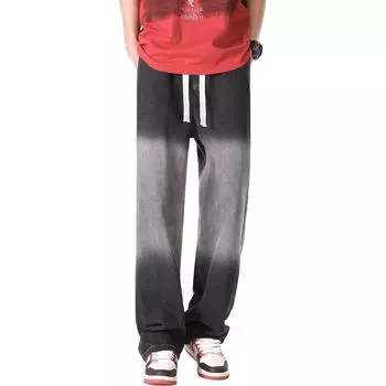 Джинсы унисекс Dnnnnx, Yellow Mud (Fleece-Lined and Thickened)