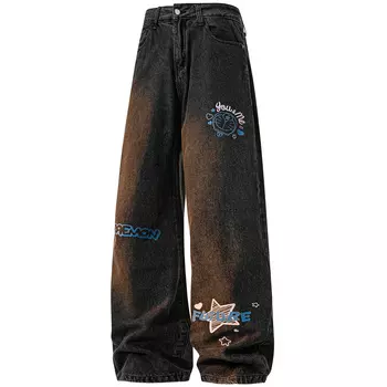 Джинсы унисекс Doraemon, Navy