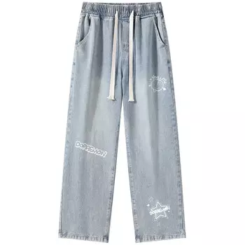 Джинсы унисекс Doraemon, синий