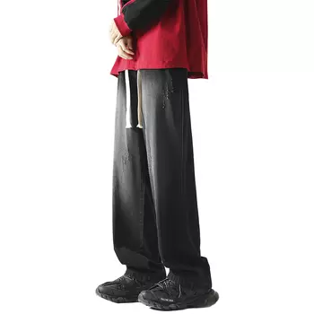 Джинсы унисекс Double Dealer, черно-серый