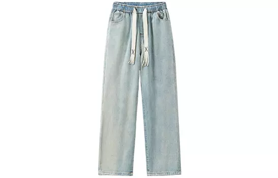 Джинсы унисекс EXR, Голубой (бесплатная толстовка)