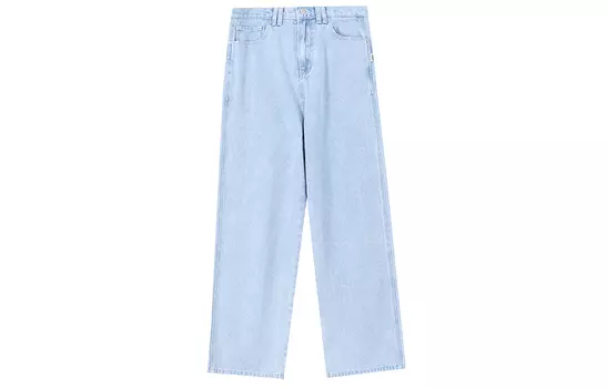 Джинсы унисекс F426, Светло-синий