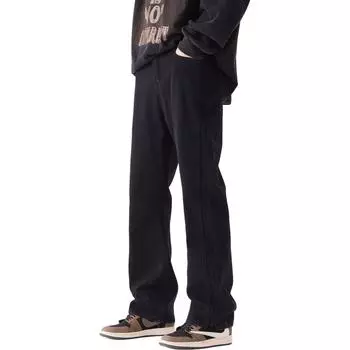 Джинсы унисекс Fa2Lo, Крашение желтой грязью [обновленная эластичная версия]