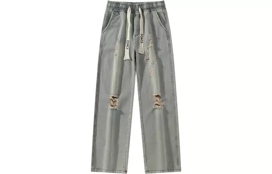 Джинсы унисекс FORCEREPUBLIK, Черный