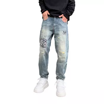 Джинсы унисекс FUERZA, темно-синий