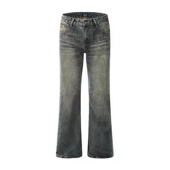 Джинсы унисекс GBXM, Black Ripped-6222-1#-GB