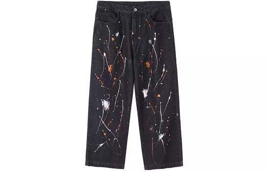 Джинсы унисекс GOLFCROSS, черный