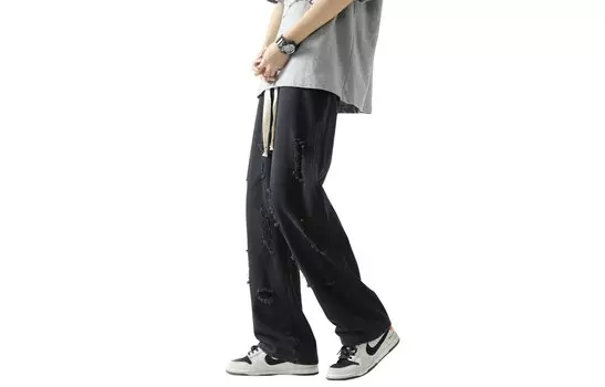 Джинсы унисекс Gy.Vg, Черный